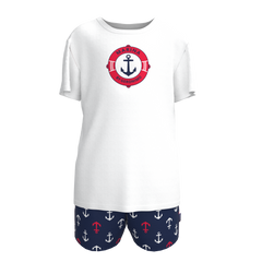 "Marina" Комплект плувни шорти и тениска за деца 2022SetKids